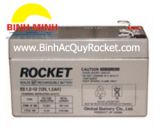 Ắc quy viễn thông Rocket ES1.2-12 (12V/1.2Ah), Ắc quy viễn thông Rocket ES1.2-12 12V1.2Ah, Bảng giá Ắc quy viễn thông Rocket ES1.2-12 12V1.2Ah giá rẻ